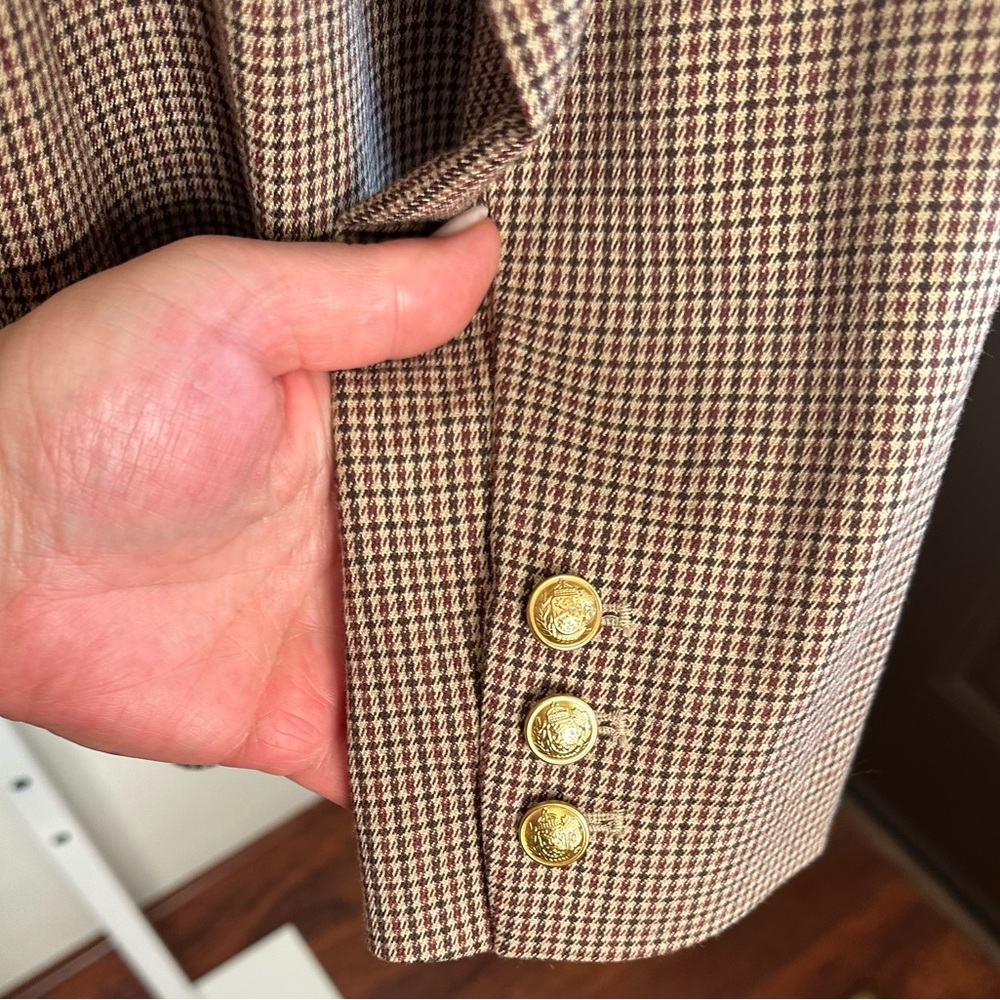 ✨ Lane Bryant Houndstooth Power Suit | Blazer + Tie-Waist Pants ✨ - Picture 8 of 16